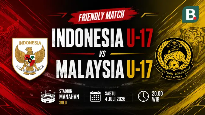 link-live-streaming-uji-coba-timnas-indonesia-u-17-vs-malaysia-u-17
