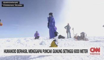 VIDEO: Humanoid Berhasil Menggapai Puncak Gunung Setinggi 6.000 Meter