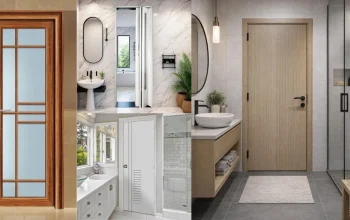 12 Model Pintu Kamar Mandi Modern yang Bikin Rumah Makin Estetik