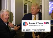 Pesan Trump Tentang Kematian Lindsey Graham Membuat Semua Orang Mengatakan Hal yang Sama