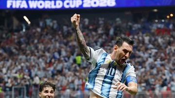 Rekor-rekor yang Bisa Dipecahkan Messi di Inggris vs Argentina