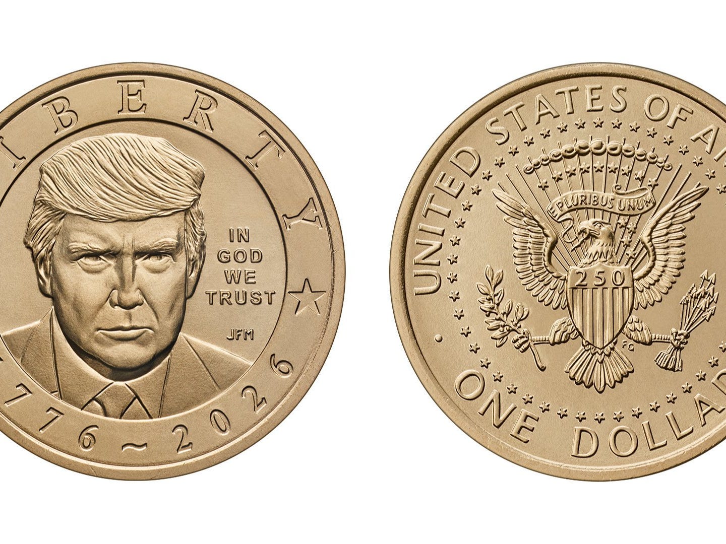 us-mint-mengatakan-mereka-membuat-koin-$1-dengan-wajah-trump-di-atasnya