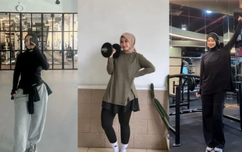 7 Outfit Gym Wanita Hijab yang Modis, Sopan, dan Nyaman
