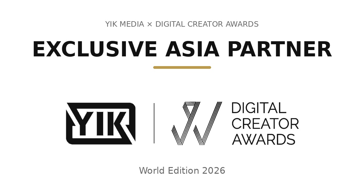 yik-media:-exclusive-asia-partner-digital-creator-awards-2026-world-edition