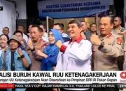 VIDEO: Koalisi Buruh Kawal RUU Ketenagakerjaan
