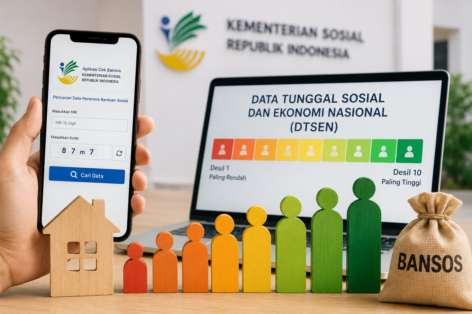 arti-desil-1-10-dan-cara-cek-desil-bansos-kemensos-pakai-nik-ktp