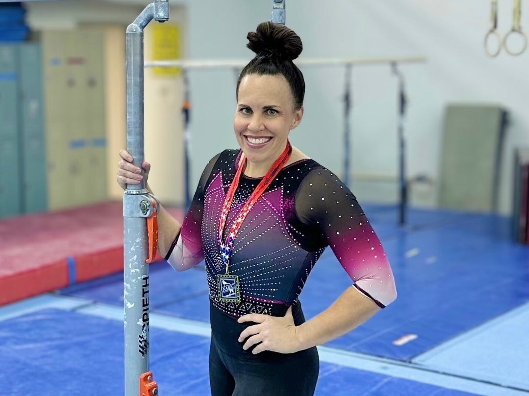 i-returned-to-gymnastics-at-41-five-years-later,-i’m-competing-nationally.