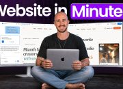How to Build a Website With AI in Minutes