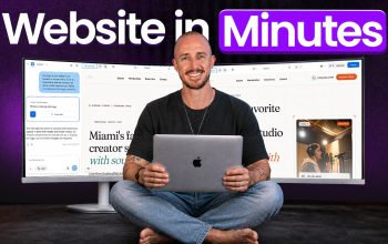 How to Build a Website With AI in Minutes