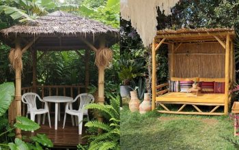 7 Desain Gazebo Bambu Minimalis untuk Percantik Kebun dan Halaman Rumahmu
