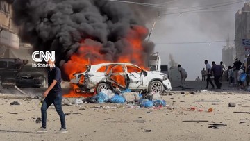 serangan-israel-sasar-kendaraan-di-gaza,-satu-orang-tewas