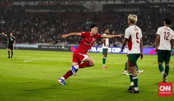 Reaksi Mitchell Baker Cetak 5 Gol saat Indonesia Bantai Bangladesh 9-2