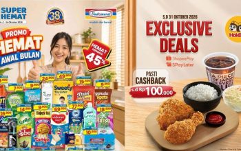 Daftar Promo Oktober 2026 Terlengkap, Banjir Diskon Sampai Akhir Bulan!