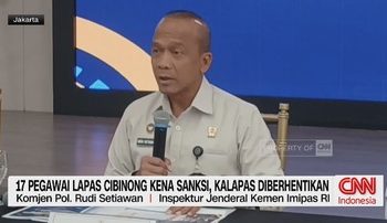 VIDEO: 17 Pegawai Lapas Cibinong Disanksi, Kalapas Diberhentikan