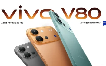 Vivo V80 Meluncur, Bawa Baterai Jumbo Serta Kamera ZEISS Super Canggih