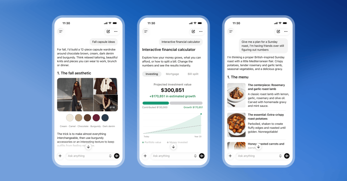 chatgpt’s-‘intelligent-ui’-update-fills-its-responses-with-pictures,-charts,-and-buttons