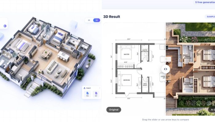 Free AI Floor Plan Tools: Turn Ideas Into 3D Designs