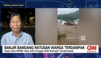 VIDEO: Update Banjir Bandang di Padang, Ratusan Warga Terdampak