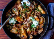 skillet-pierogi-with-mushrooms